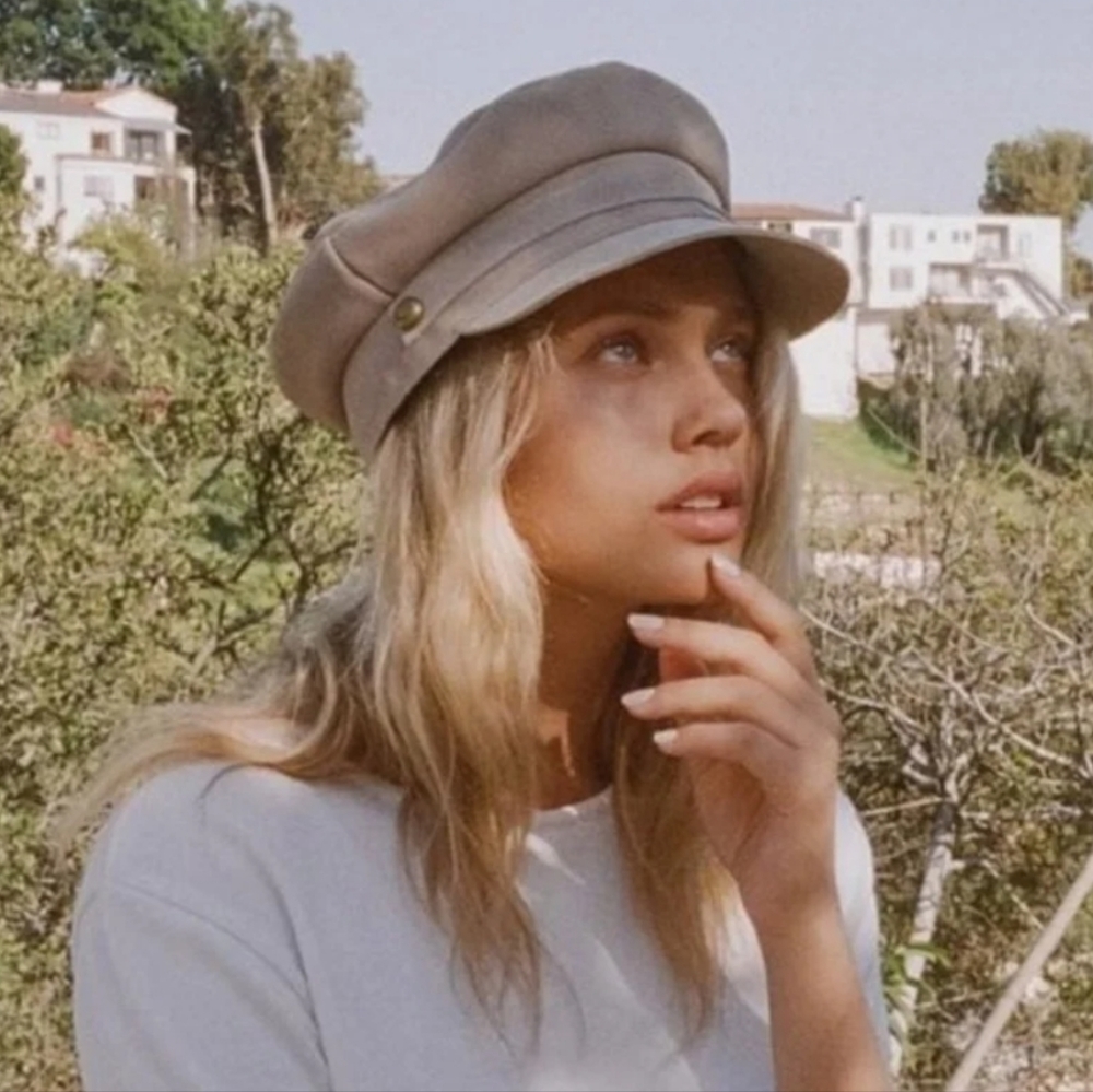 Nwt Lack Of Color Lola Suede Cap